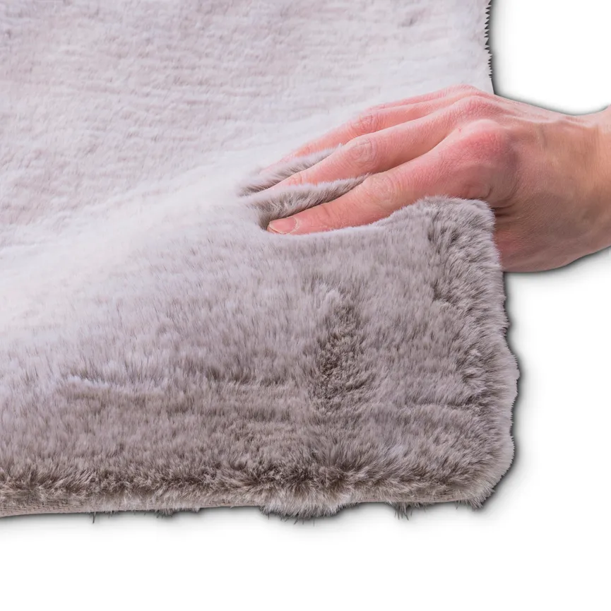 Fellteppich melange detail