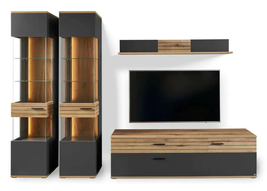 Wohnwand material_farbe