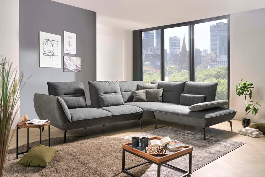Ecksofa groß detail