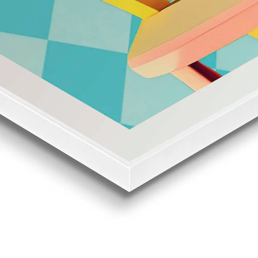 Bild gerahmt detail