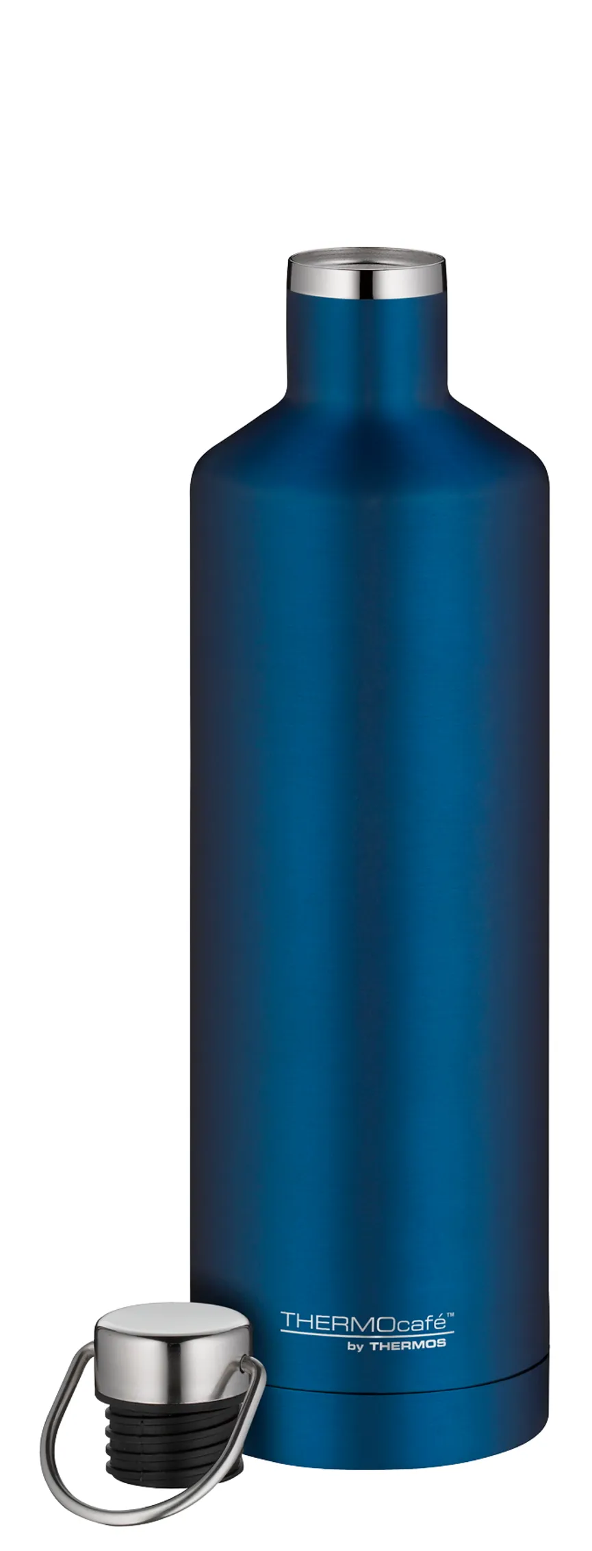 Isoliertrinkflasche 0,75L blau detail
