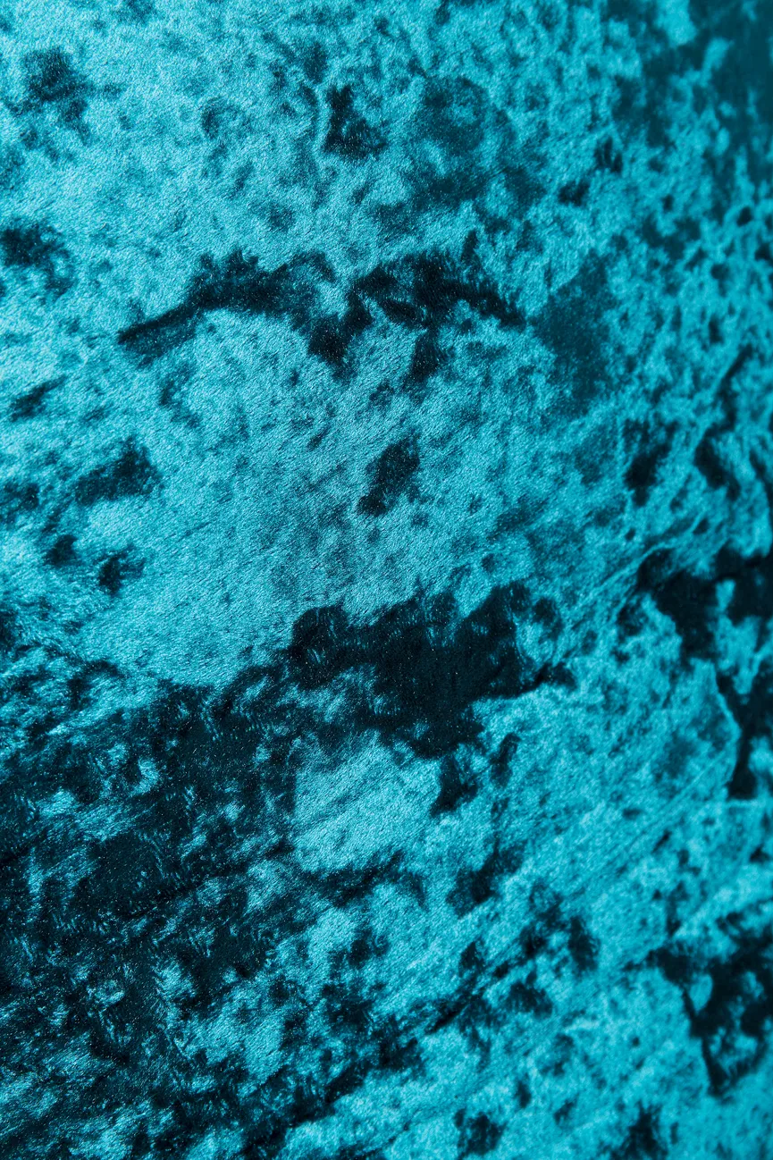 Kissen "Cannes" petrol detail