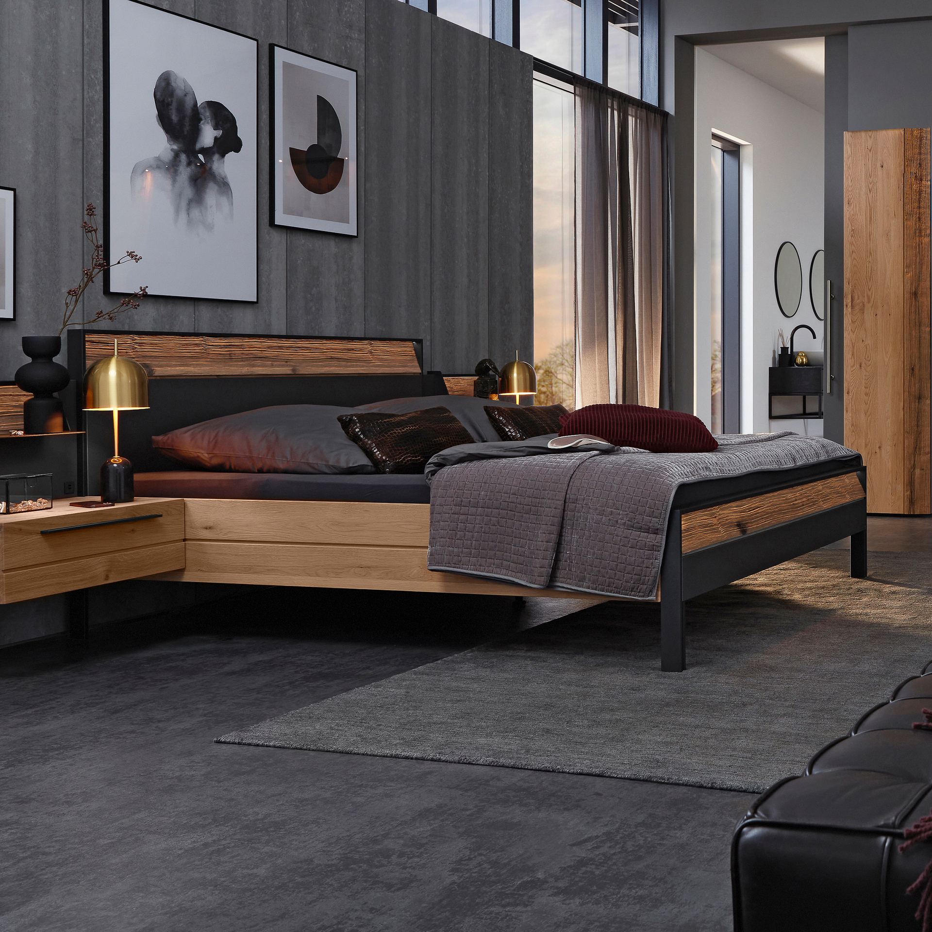 Liegenbett 180 x 200 cm hauptaufnahme