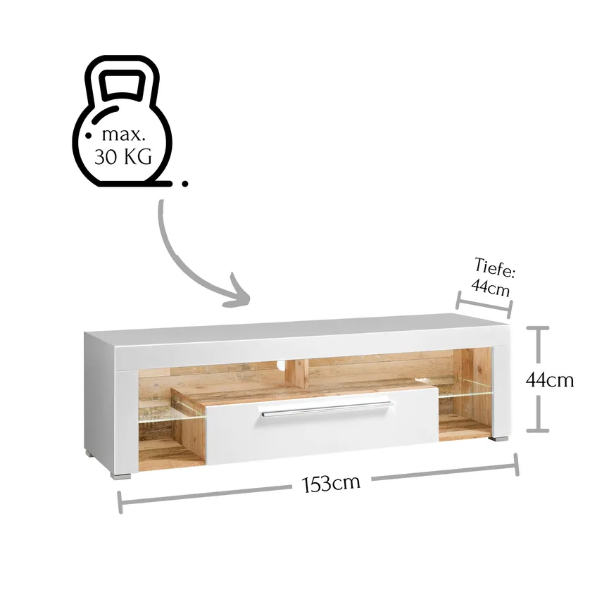TV-Lowboard detail