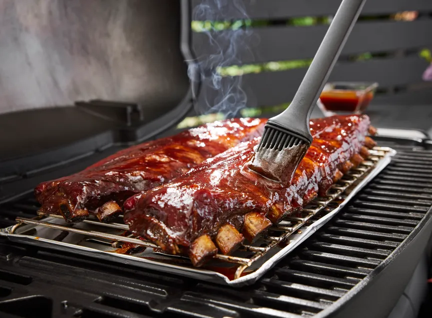 Weber Q2800N+ milieu