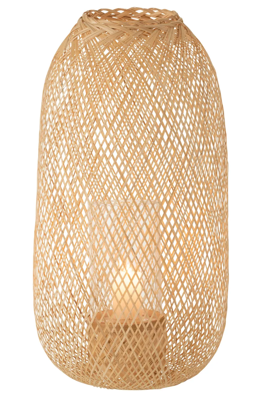 Laterne "Hazel" natur L detail