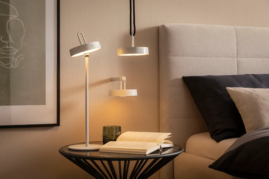 Akku-Tischleuchte "Giunto" milieu