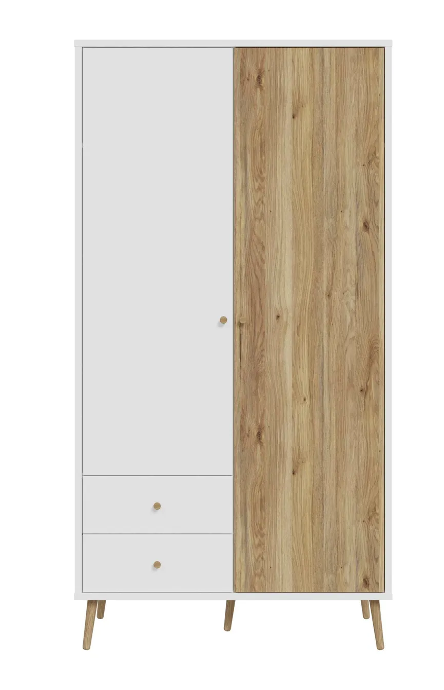 Kleiderschrank 2-trg. material_farbe