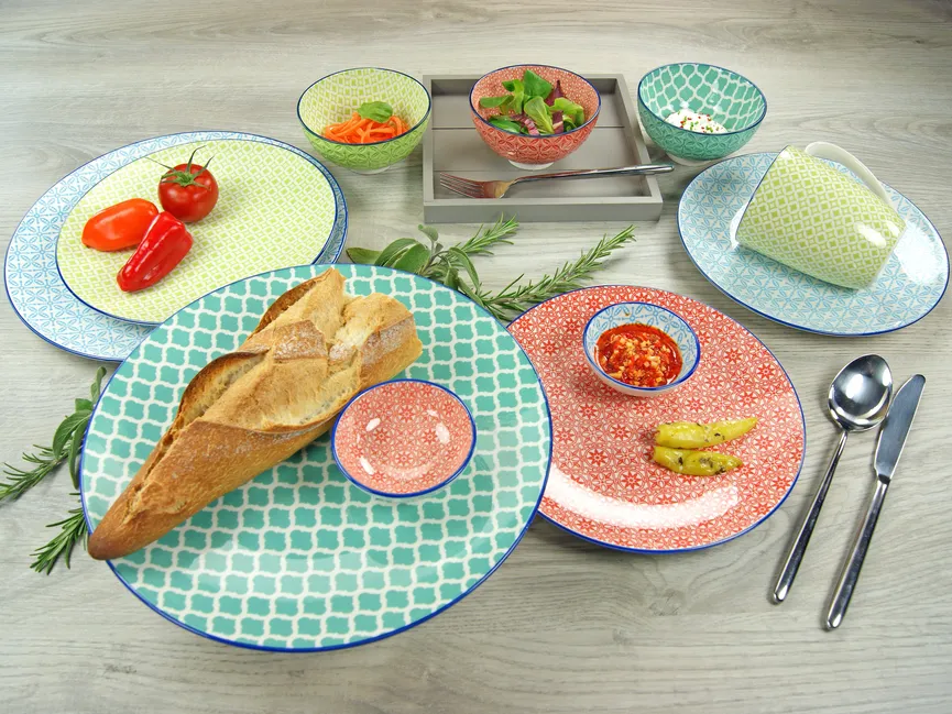 Dipschale "Mediterran" 195 ml milieu