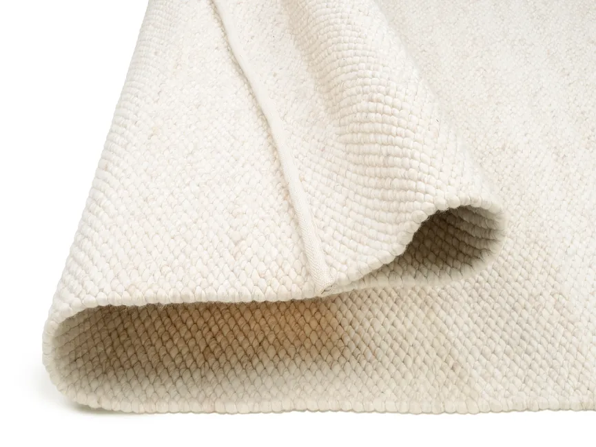 Handwebteppich wendbar detail