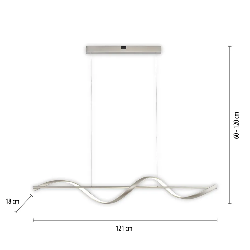 Pendelleuchte "Q-Swing" detail