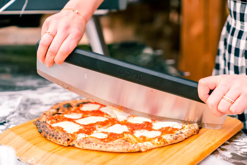 Pizza Wiegemesser milieu