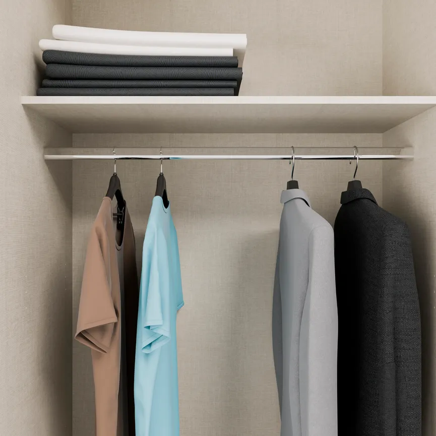 Schwebe-/Drehtürenschrank detail