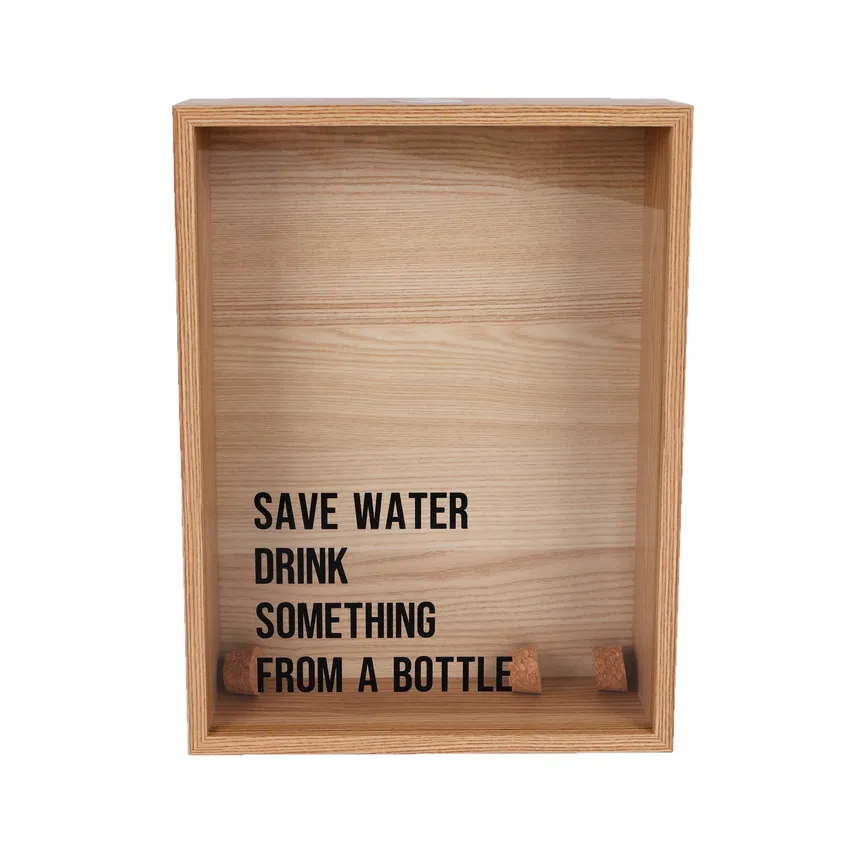 Wanddekoration "save water" hauptaufnahme