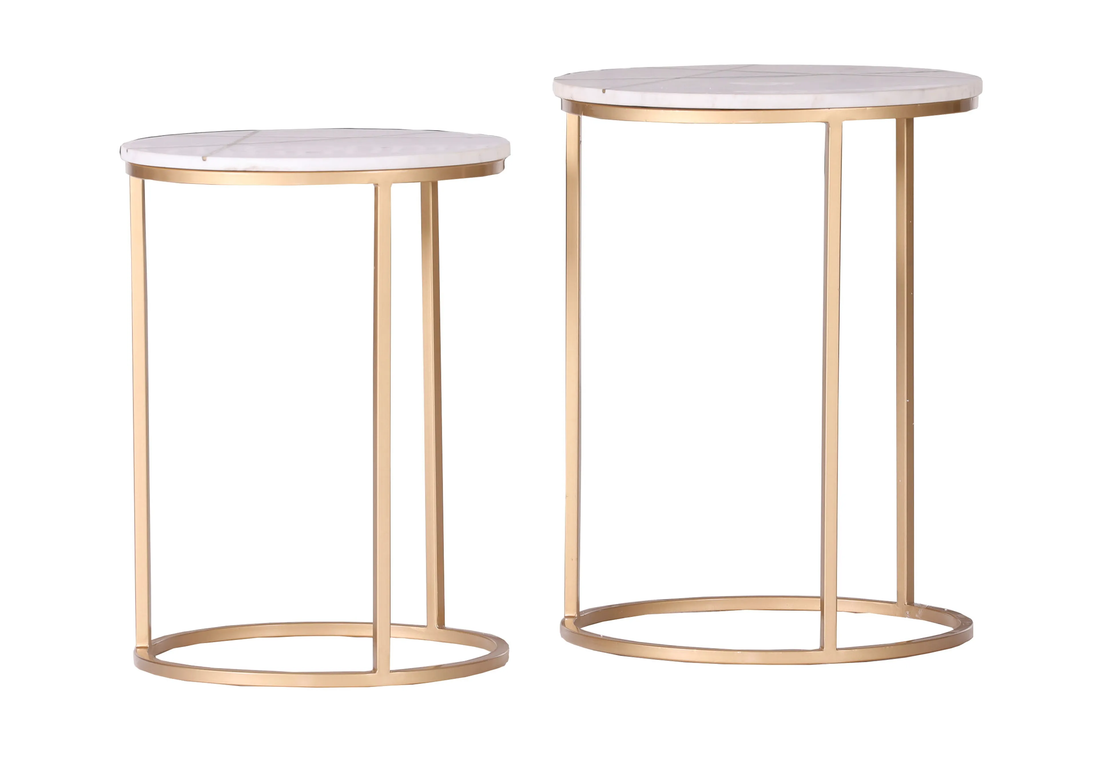 2er-Set Beistelltisch Moda