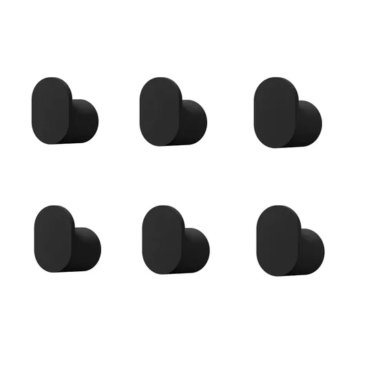 Kleiderhaken 6er-Set