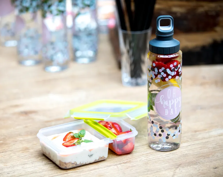 Joghurtbox Clip&Go 0,6 p eckig milieu