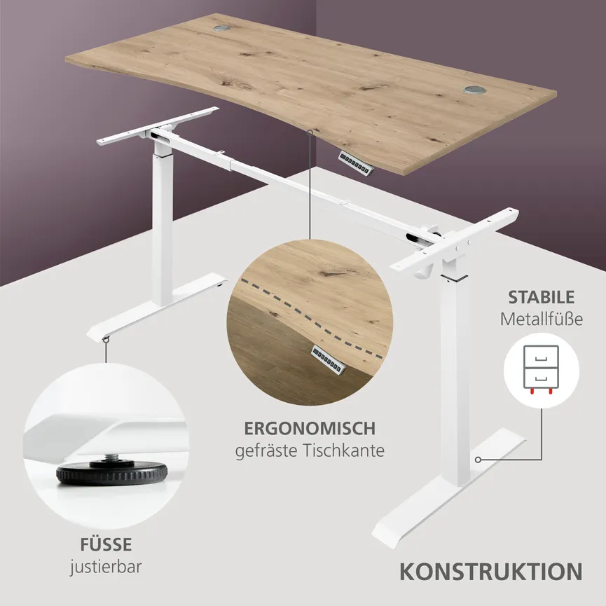 E-Schreibtisch detail