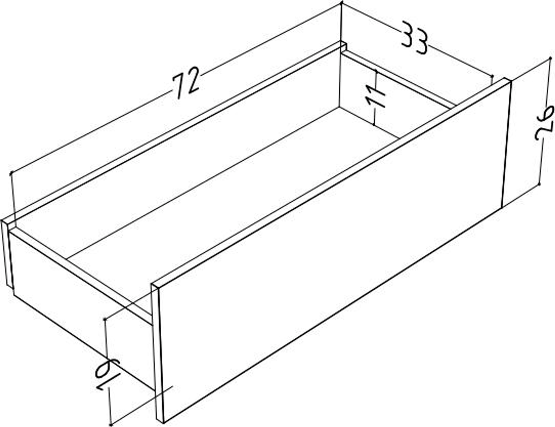 Sideboard 169cm detail