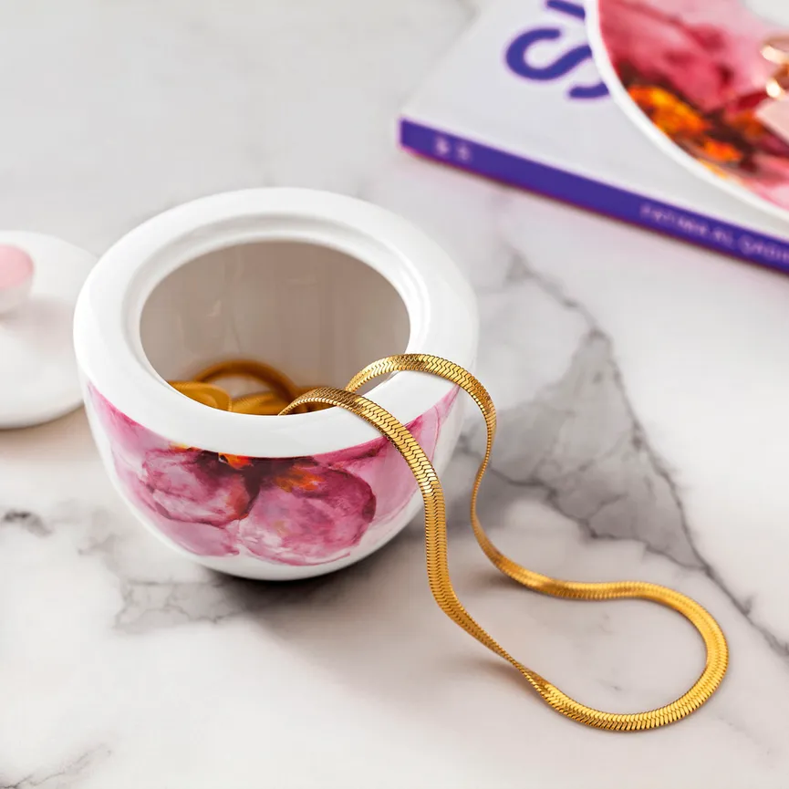 Dose "Rose Garden" 270 ml rosa milieu