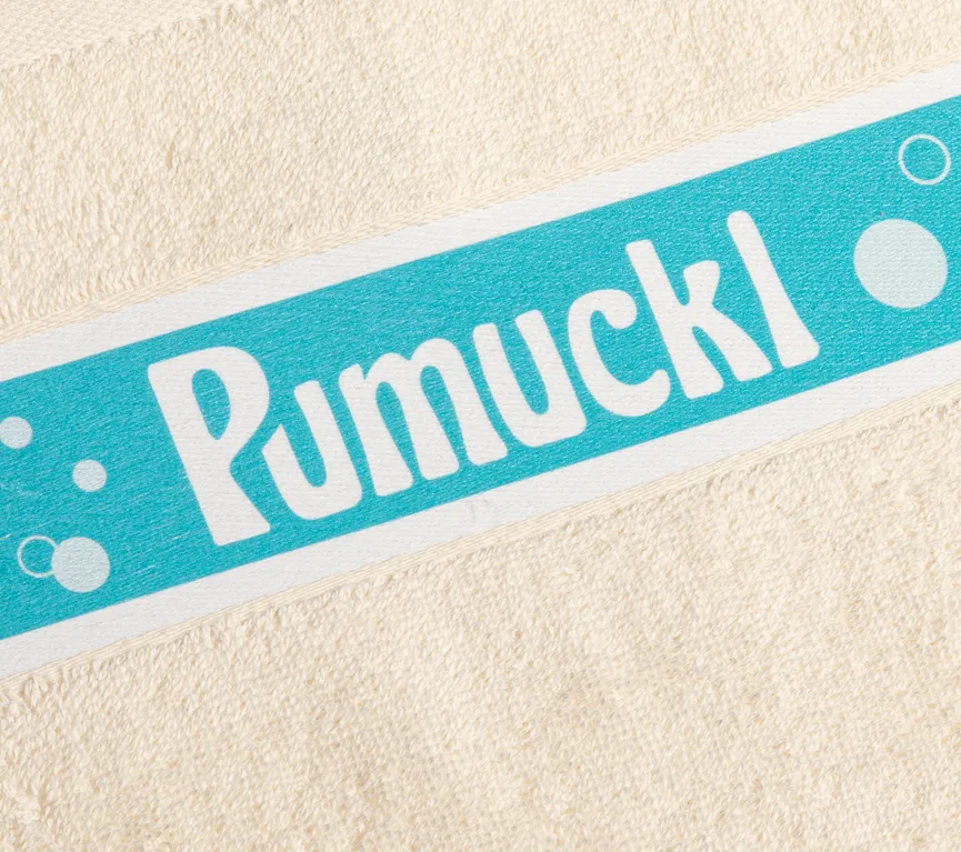 Handtuch "PUMUCKL" creme detail