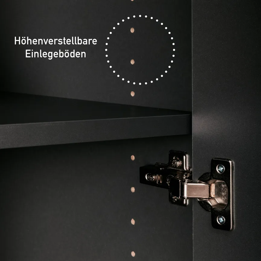 Haushaltsschrank detail