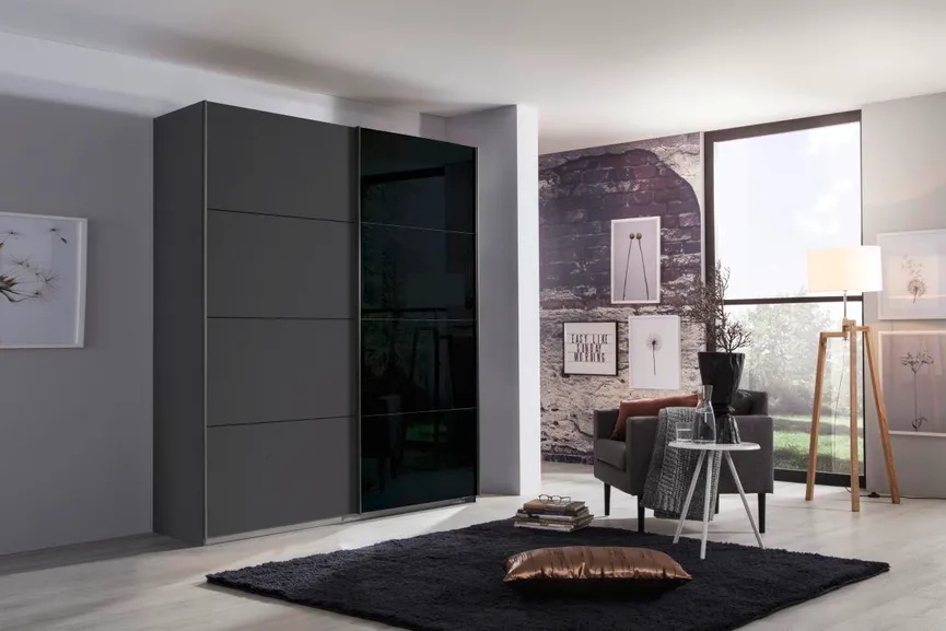 Schwebetürenschrank 2-trg. milieu