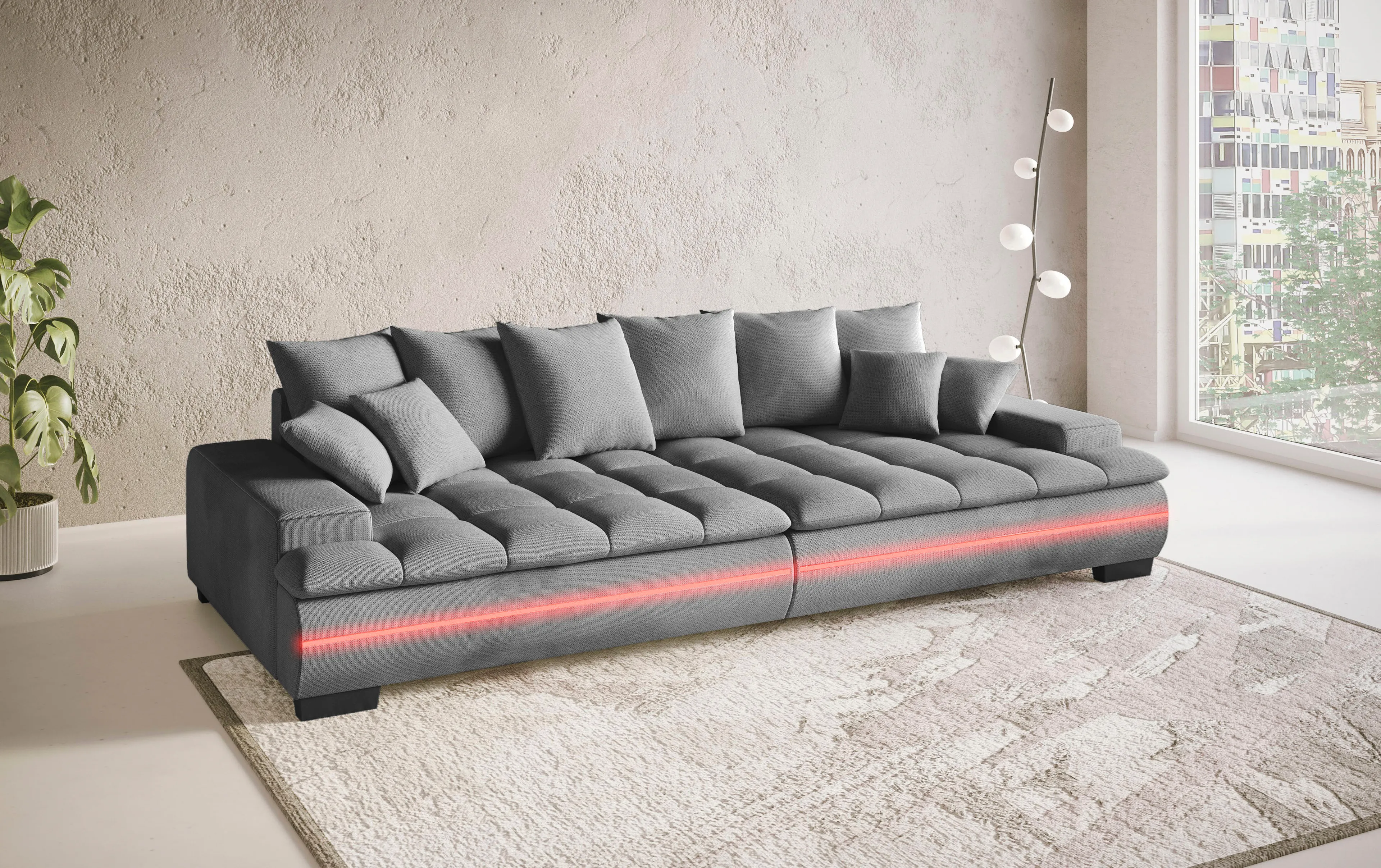 Bigsofa mit LED-Beleuchtung Haiti II