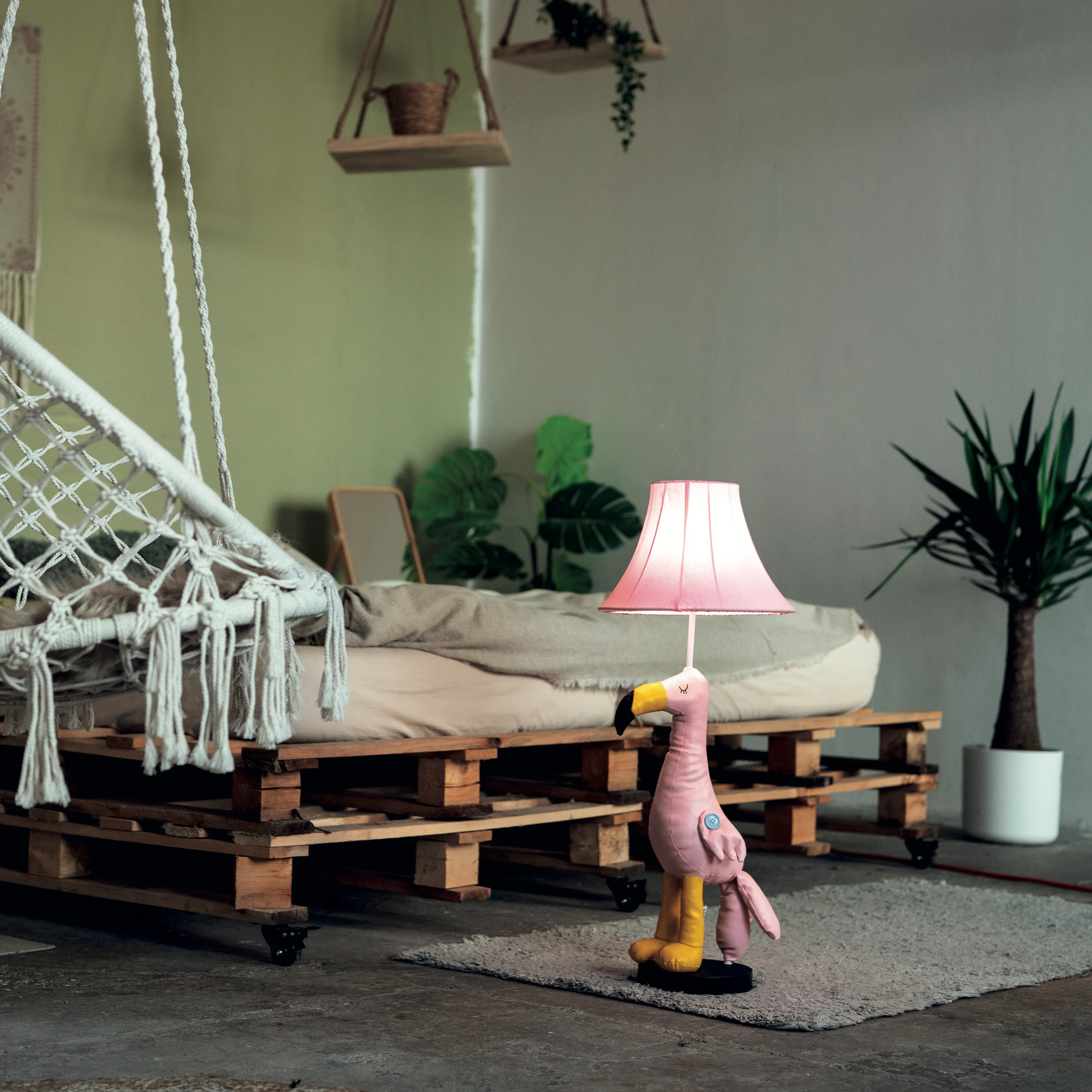 LED-Tischleuchte Mingo der Flamingo