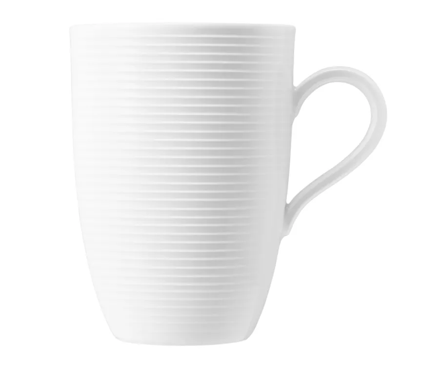 Becher "Beat" 450 ml weiß detail