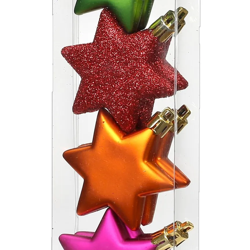 Hänger "Stern" 8er-Set material_farbe