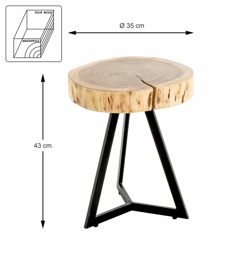 Beistelltisch detail