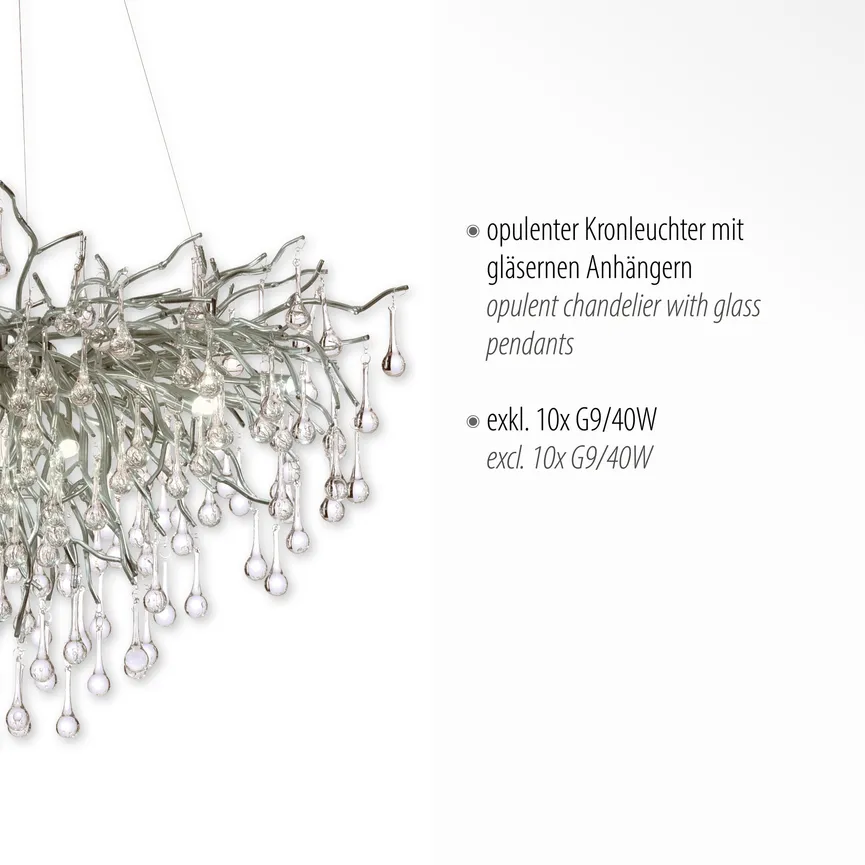 Pendelleuchte "Icicle" detail