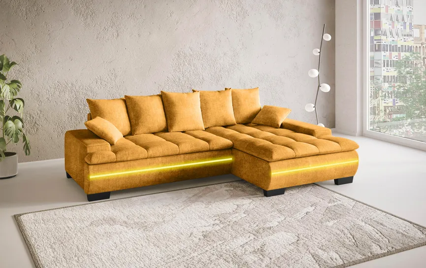 Ecksofa+LED milieu