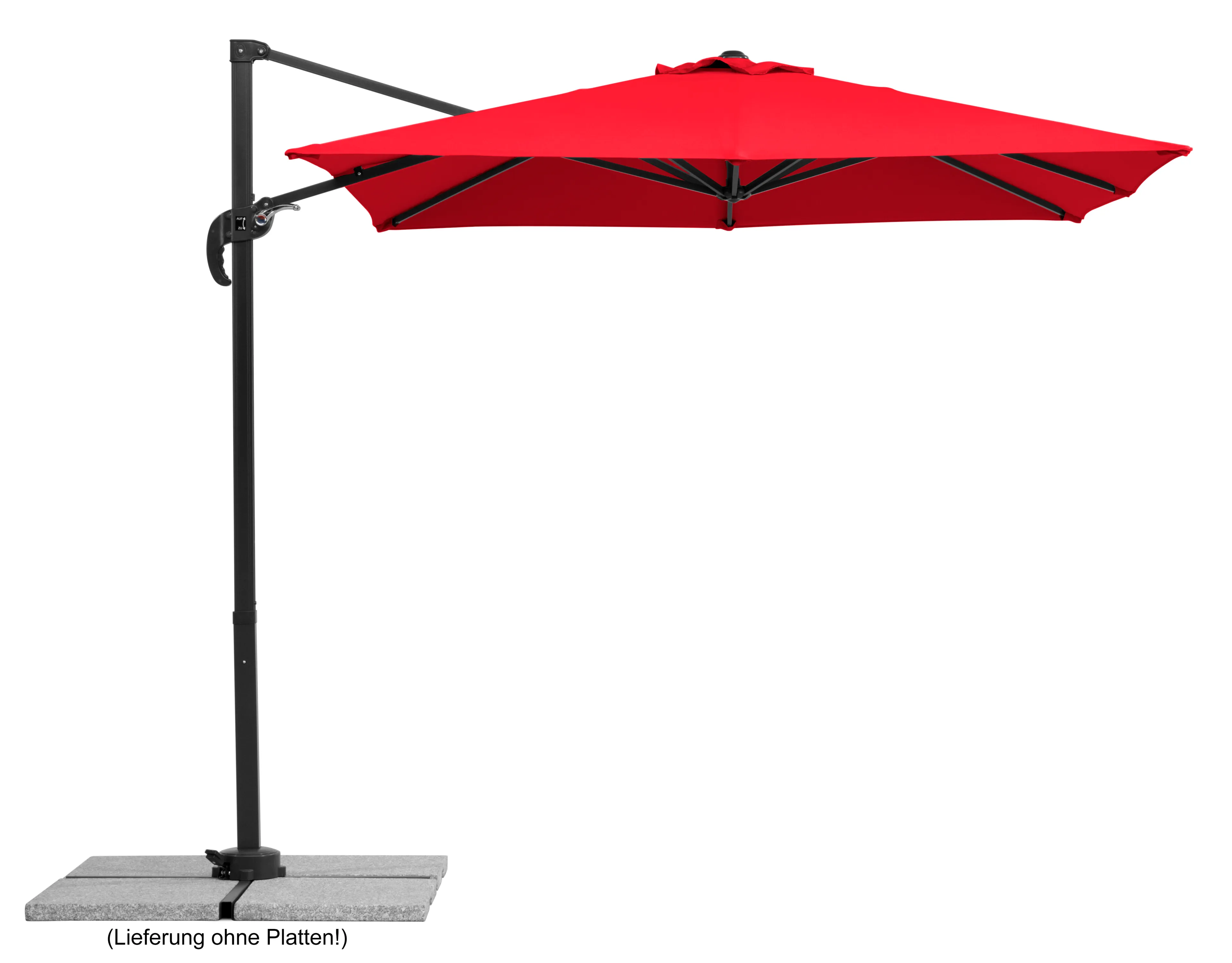 Ampelschirm Rhodos Junior 230 x 230 cm