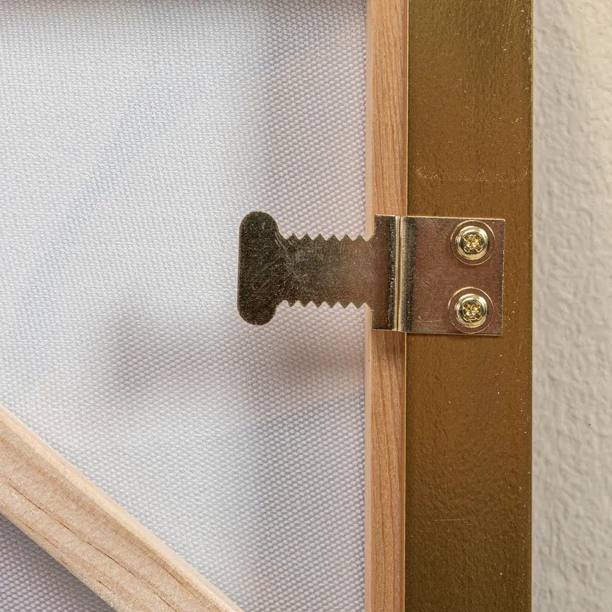 Bild gerahmt "Colorful Flower" detail