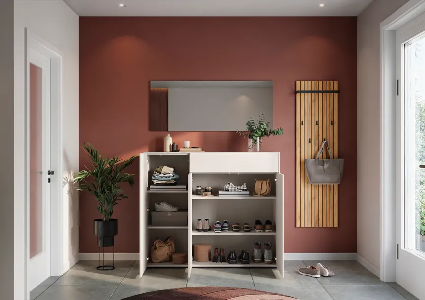 Schuhschrank 3T/1S milieu