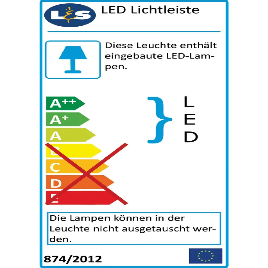 *Vorzug Waschplatz 140 cm energielabel