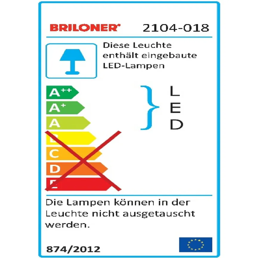 Spiegelleuchte energielabel