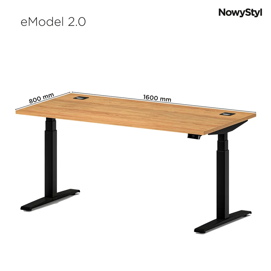 Schreibtisch Hickory Nachbild. detail