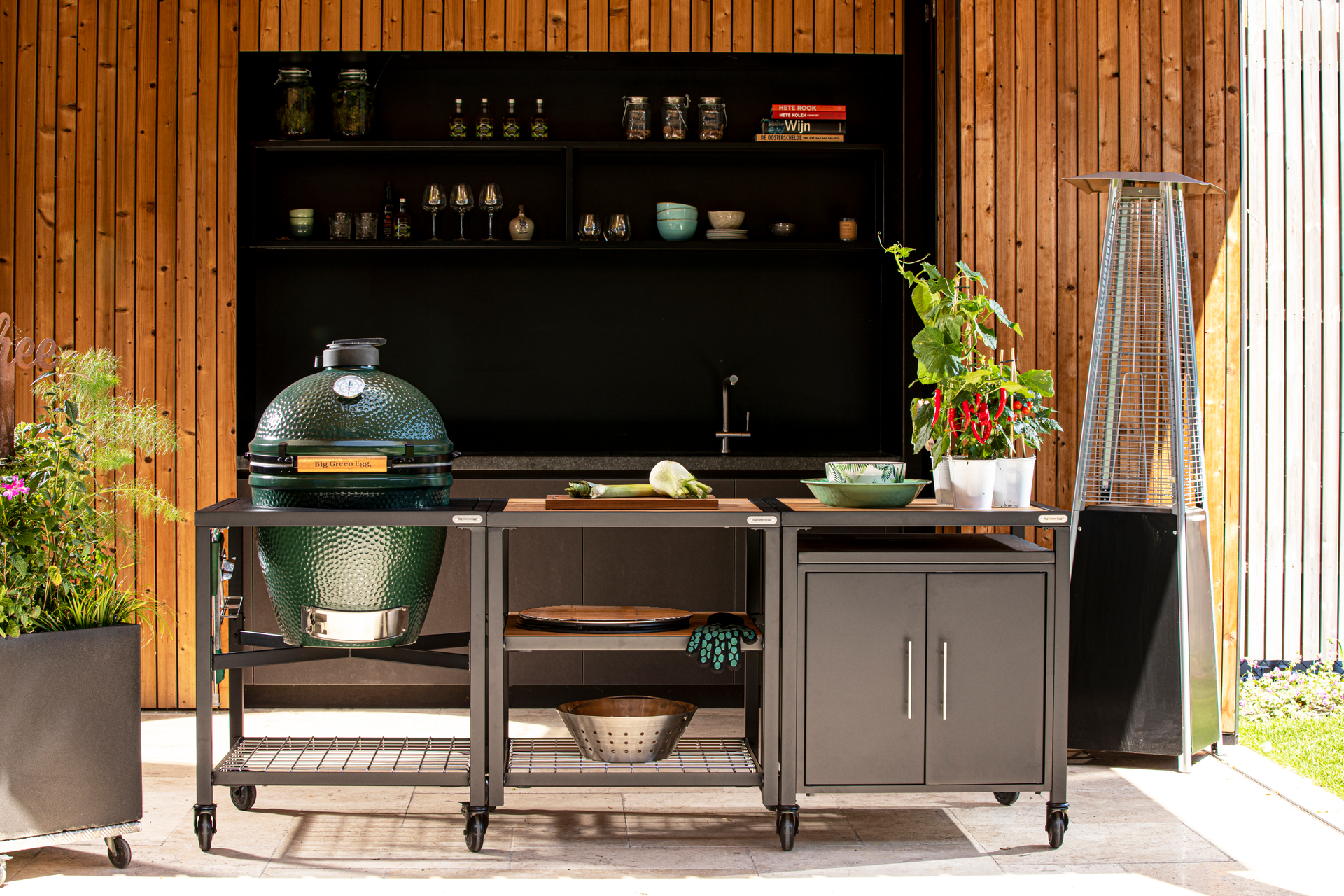 Outdoorküchen-Modul Set