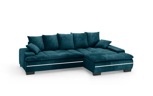 Ecksofa mit LED-Beleuchtung