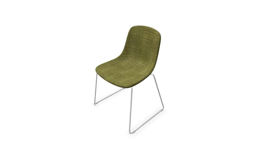 Stuhl Sled fully upholstered hauptaufnahme