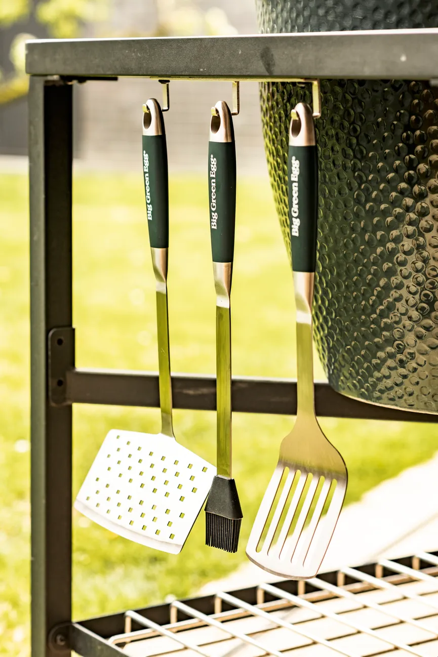 Premium Grillbesteck 3tlg detail