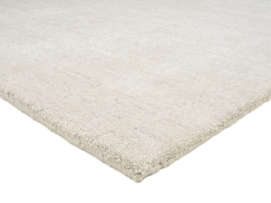 Handgewebter Hochflorteppich detail