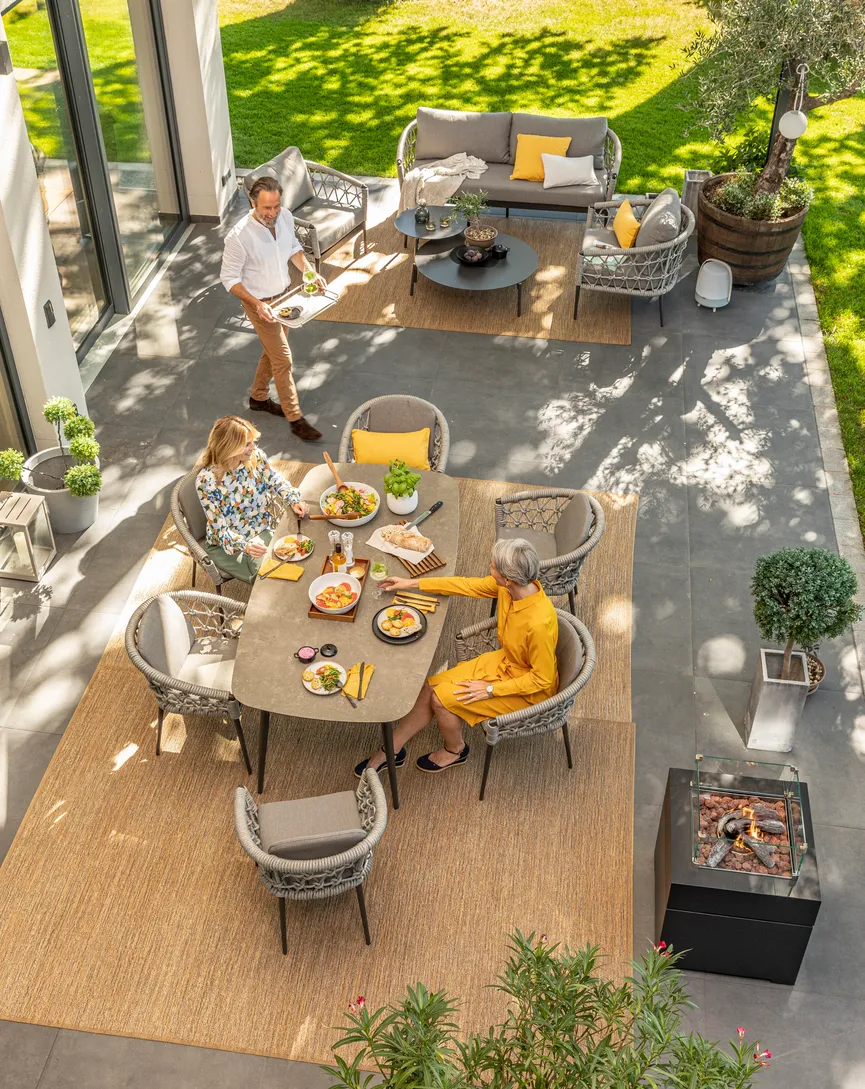 Tischgruppe 7tlg. detail