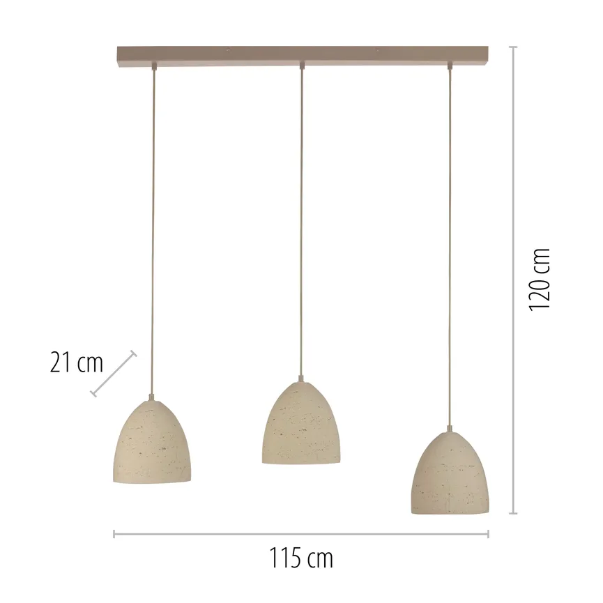 Pendelleuchte "TRAVENTA" detail