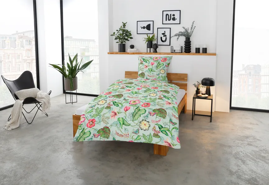 Satin-Bettw.Belli Fiori 135200 milieu