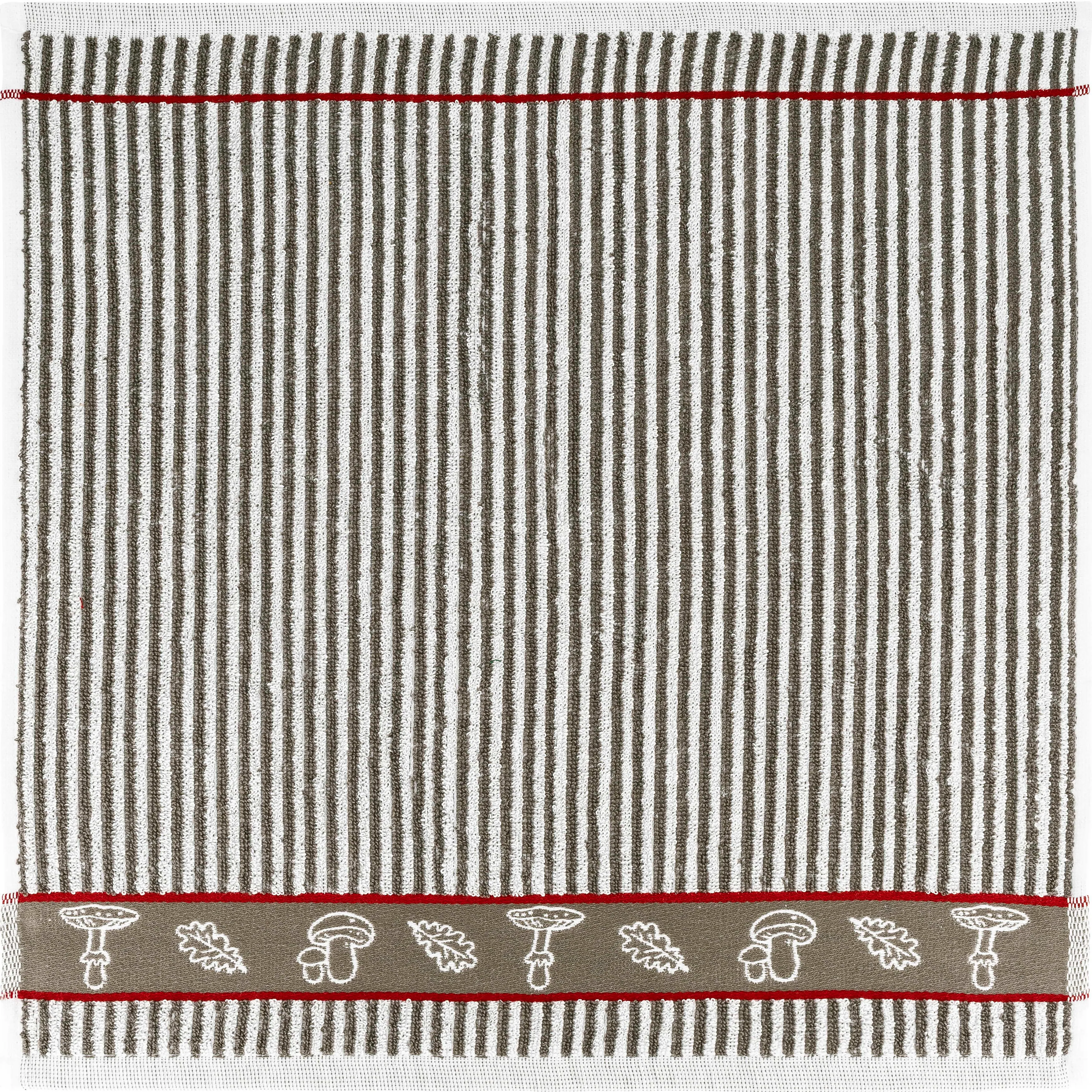 Geschirrtuch  Waldpilze 50 x 50 cm 