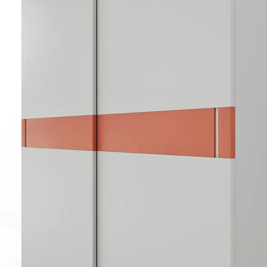 Schwebetürenschrank 2-trg. detail